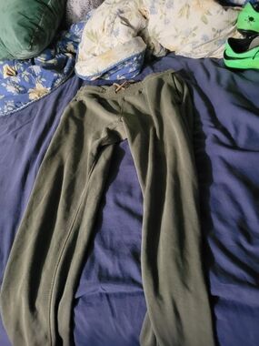 Hurley Olive Drawstring Fleece Sweatpants